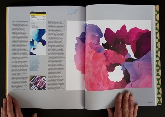 10,000 digital paintings in Eye Magazine · FIELD Generative Design + Interactive Art #print #design #offline #illustration #magazine