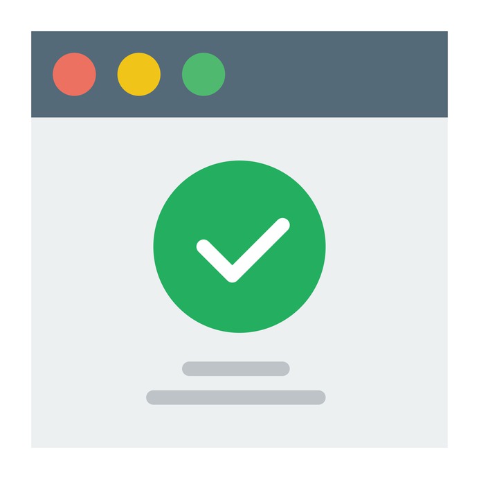 See more icon inspiration related to browser, html, website, web page, checked, multimedia and interface on Flaticon.
