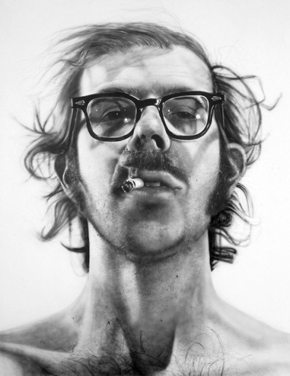 Swiss Cheese and Bullets — Big Self-Portrait by Chuck Close. 1967–68. #chuck #close #1960s #portrait #art