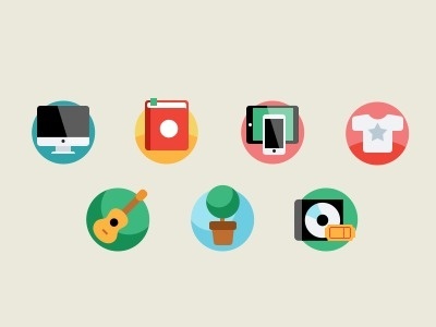 Flat icons 1