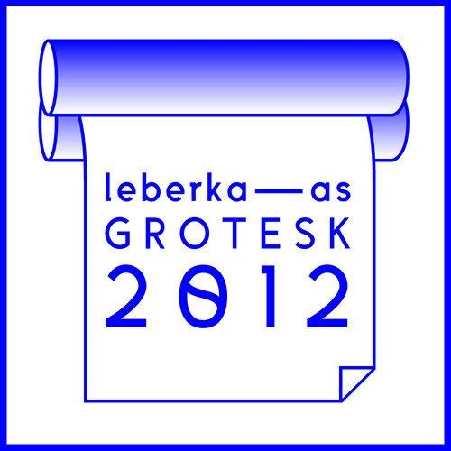 Image of LEBERKAAS GROTESK Typeface #font #type #grotesk #blue #typography