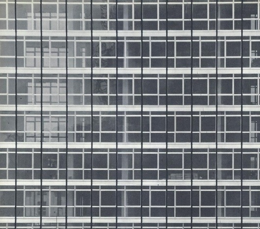 Torre Galfa, Past and Future - From the Archive - Domus #greyscale #photography #architecture #building #windows