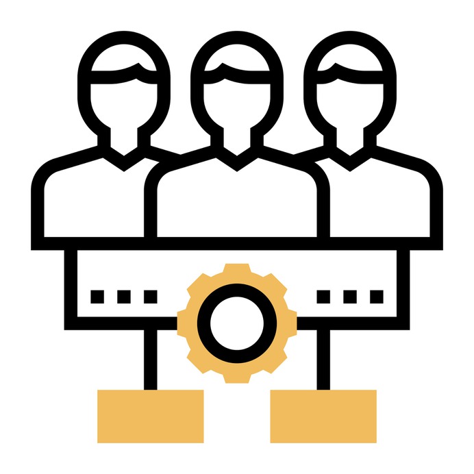 See more icon inspiration related to member, team, teamwork, group, employee, network, working, networking, work, person and people on Flaticon.