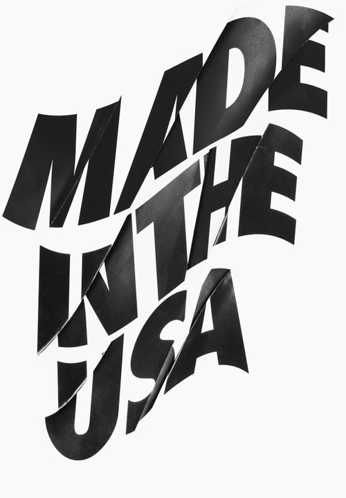 Made In The USA by Moustafa Hassan #handcrafted #design #graphic #type #typography