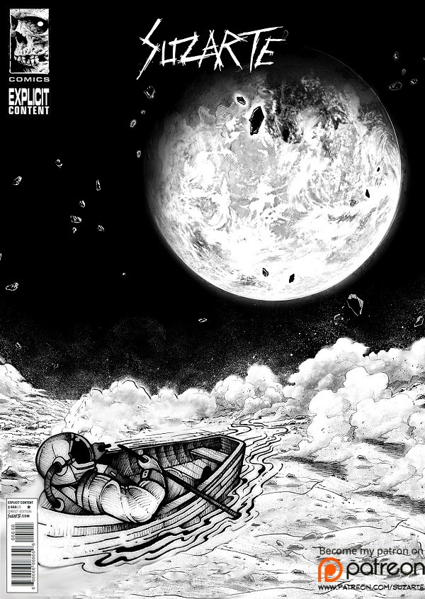 The moon is friend for the lonesome by suzarte01