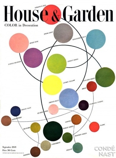 plenty of colour #vintage #retro #abstract #graphic #house #magazine #colour #garden #hue #tints