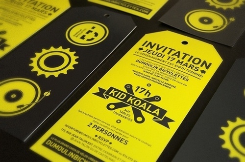 Dumoulin Bicyclettes Identity by Sebastien Bisson | Miss Design on we heart it / visual bookmark #22102256