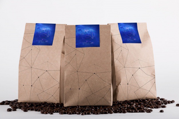 Coffee bag mock up design Premium Psd. See more inspiration related to Mockup, Label, Coffee, Design, Template, Paper, Web, Website, Bag, Mock up, Templates, Website template, Paper bag, Mockups, Up, Web template, Realistic, Real, Web templates, Mock ups, Mock and Ups on Freepik.