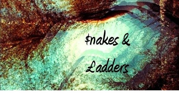 $nakes & xc2xa3adders on Behance #ladders #snakes #& #typography