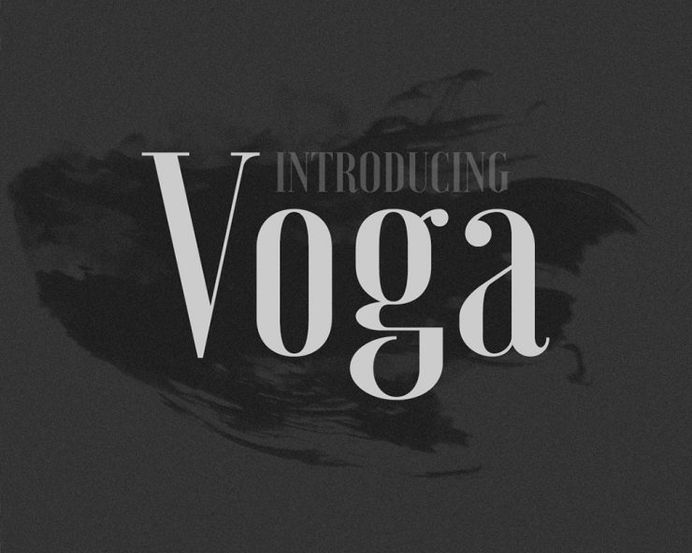 Voga Font