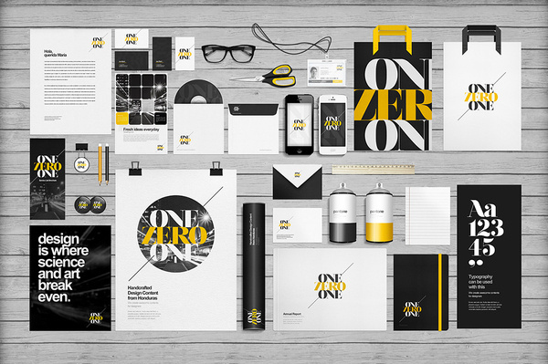 EAMEJIA | Premium and free graphic design resources | Flat Identity / Branding Mock-up #flat #design #identity