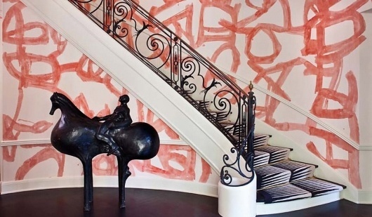 Kelly Wearstler, Inc. | Residential and Commercial Interior Design| Residential Projects | Hillcrest Estate #interior #design #wall