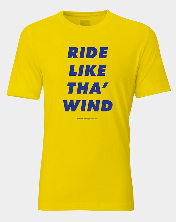 Yorkshire In Yellow A.N.D. Studio #design #graphic #shirt #yorkshire #tee #fashion #cycling #tdf #style #typography
