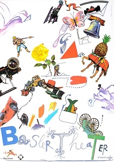 Twitter / @berger_pablo: fun and whimsy with a ting ... #basel #tinguely #swiss #design #graphic #poster #type #typography