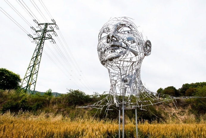 Steel Sculptures by Jordi Diez Fernandez - JOQUZ #steel #sculpture #art
