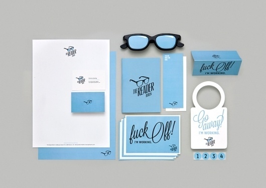 It shall be read | Maurice Redmond #logo #print #identity