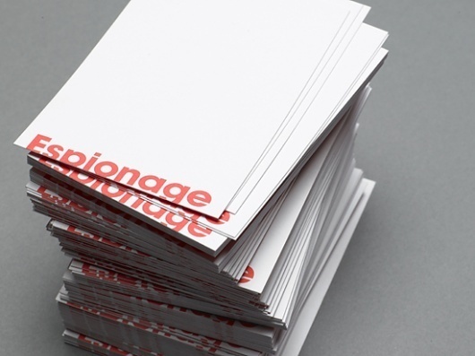 ESP_cards2.jpg 550×413 pixels #branding #business #print #design #identity #typeface #cards #typography