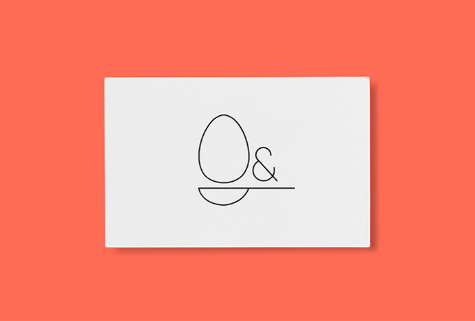 Egg & Spoon Cakes by Sophia Duhrin #business card #graphic design #stationary