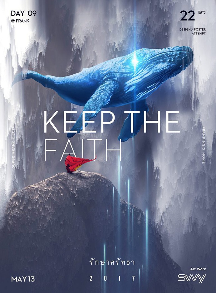 Keep the Faith Day 09 – Glitch Art 30 days in 2017.