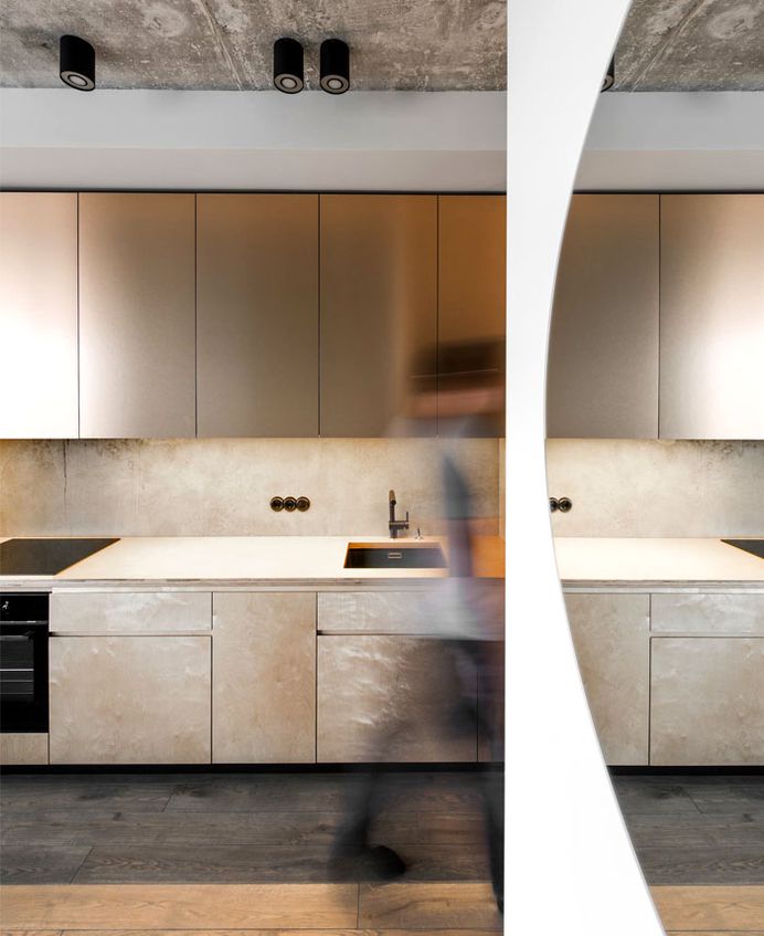 Space-Saving Design for Studio Apartment - InteriorZine