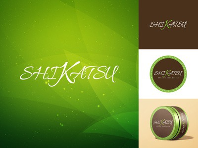 ShiKatsu Logo Design brand design clean logo designer vector minimal brand identity branding brand feminine local business logo organic beauty logo beauty