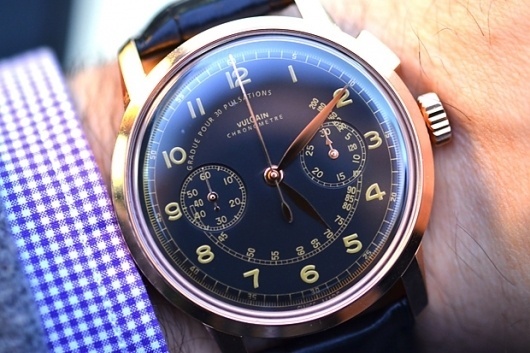 Vulcain 50s Presidents Chronograph Heritage Watch | Hypebeast #fashion #design