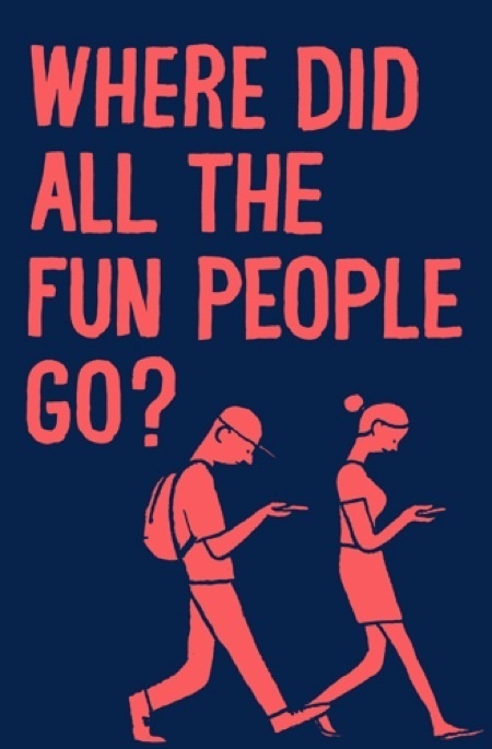 Creative Review Jean Jullien says, Allo? #illustration #phones #people