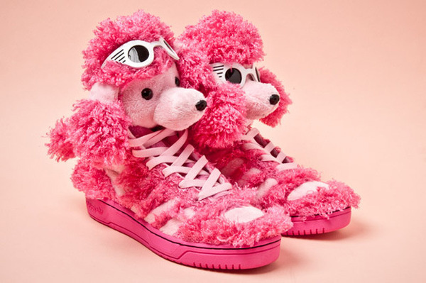 Image of adidas Originals by Jeremy Scott JS Poodle #wtf #js #adidas #shoes #pink #poodle #fashion #scott #jeremy #shades
