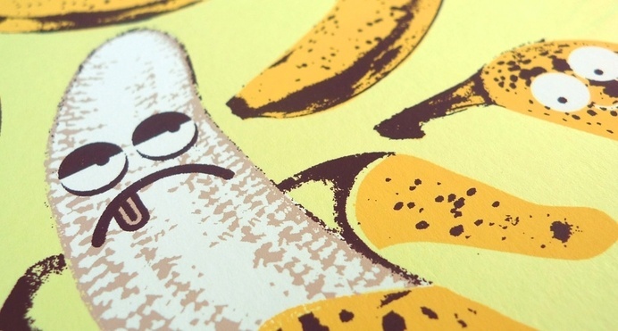 Doe Eyed / Design & Illustration #screen #illustration #fruit #print