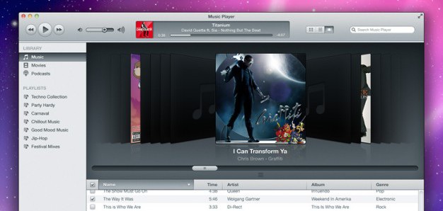 Itunes inspired music player psd Free Psd. See more inspiration related to Music, Psd, Player, Horizontal, Itunes and Inspired on Freepik.