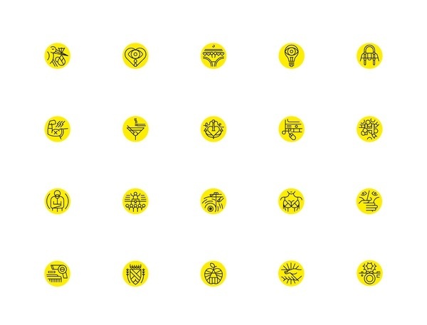 Be magazine pictos | La Tigre #sign #icons #picto #symbol #pictograms
