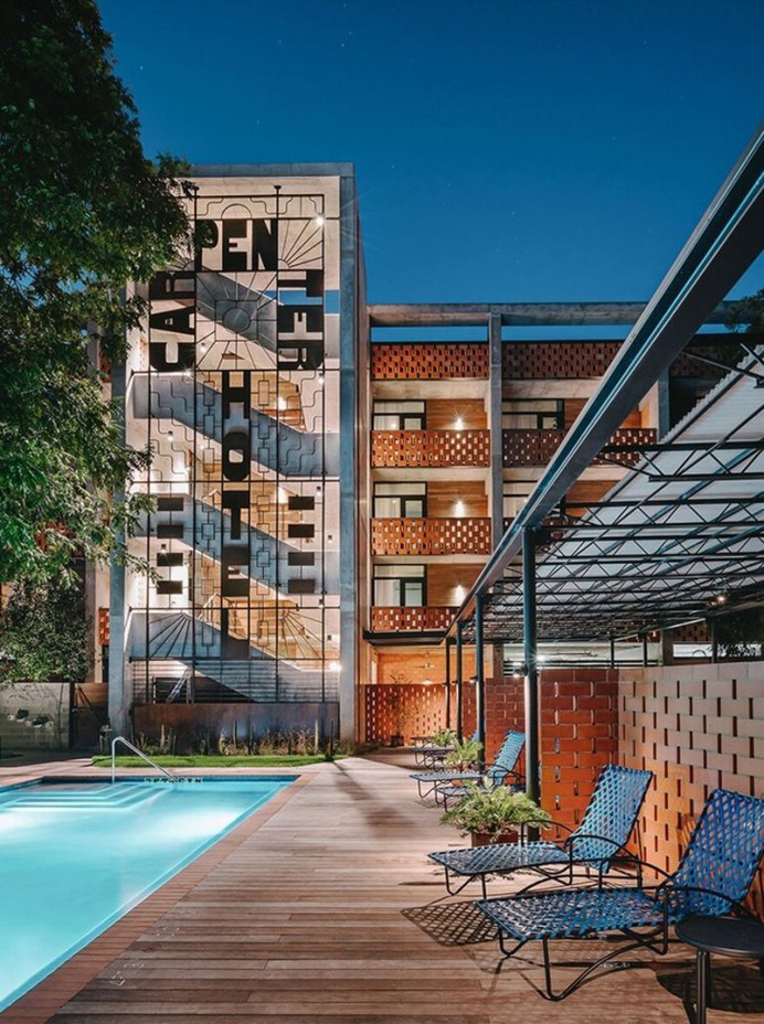 The Carpenter Hotel in Austin, Texas / Specht Architects