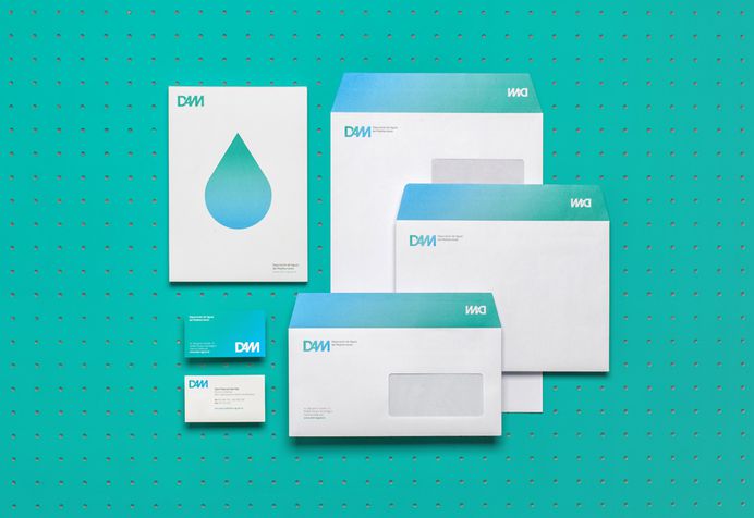 DAM. Corporate identity on Behance
