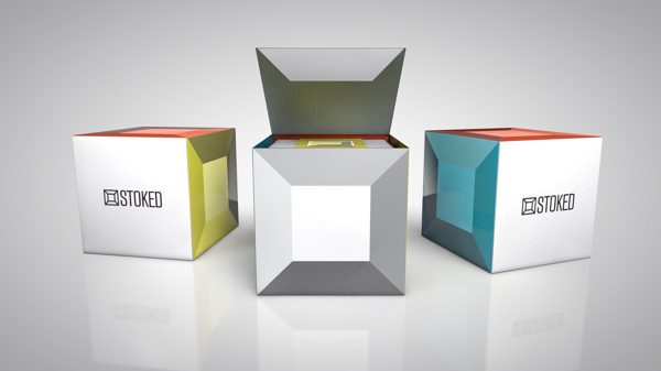Stoked Surf Wax by Christopher Vinca #packaging #cinema #4d #branding