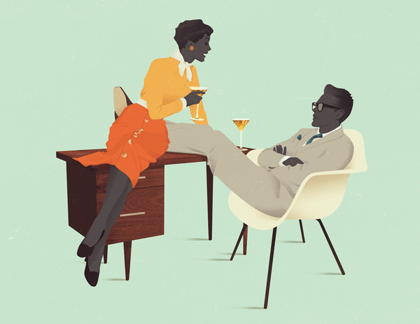 Jack Hughes Illustration #illustration #jack #vintage #hughes #cocktails