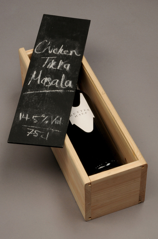 Better Half Wine Packaging #packaging #design #graphic