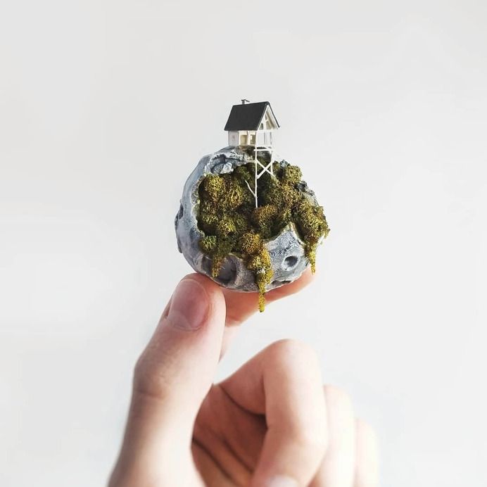 These miniature sculptures bring fantasy worlds into your home — minimalgoods