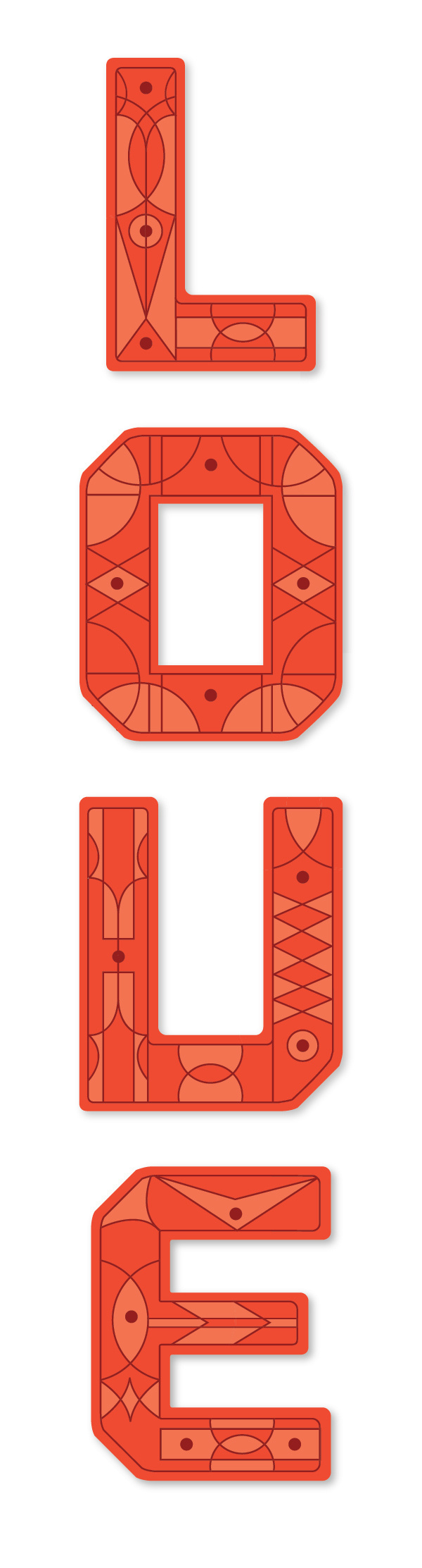LOVE lettering #creative #lettering #scandinavian #type #love #typography