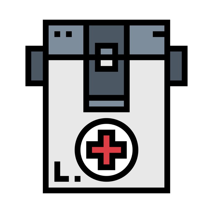 See more icon inspiration related to healthcare and medical, hospital, emergency, first aid kit and medicine on Flaticon.
