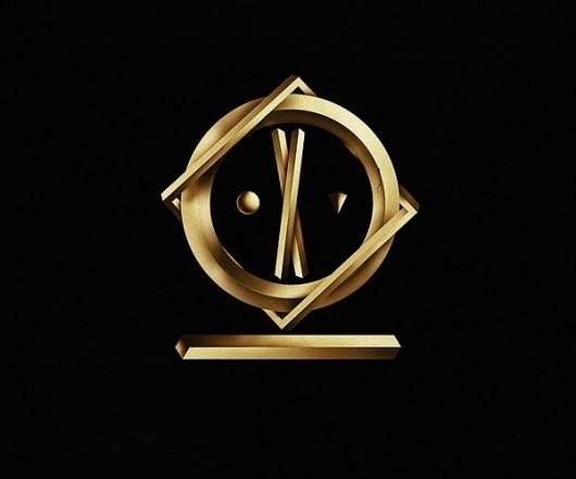 P O W E R | 2 0 1 2 on the Behance Network #gold #typography