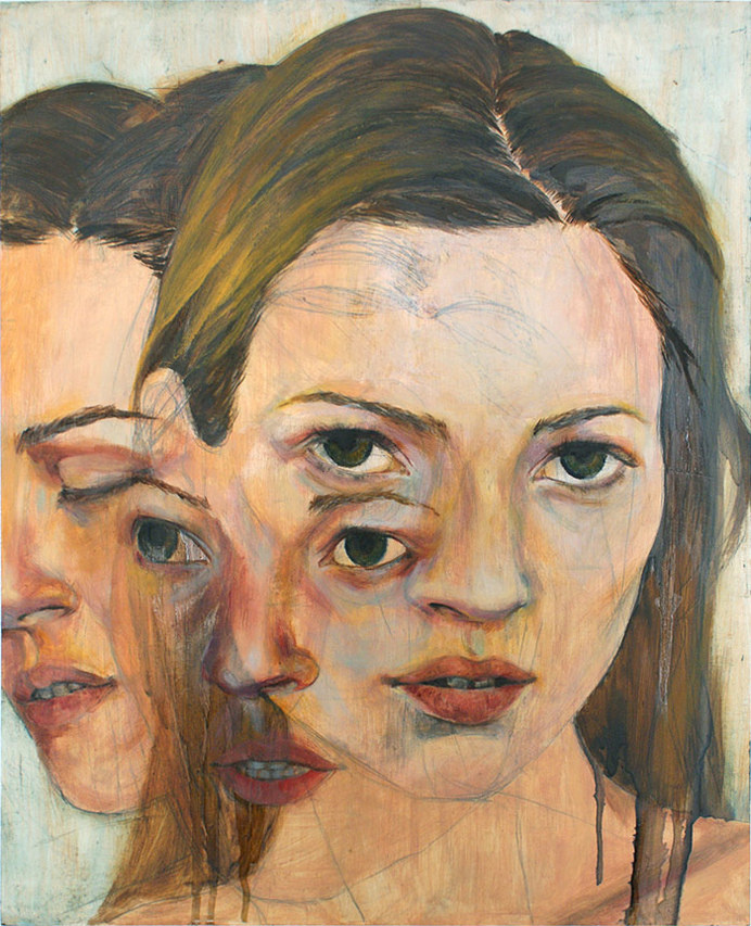 Miss Christine Wu paintings #girls #illustration #paintings #moss #kate