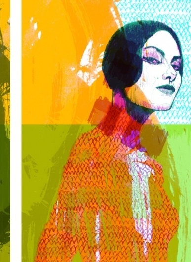 Illustrations by Dwayne Bell | 123 Inspiration #dwayne #portraits #illustrations #bell