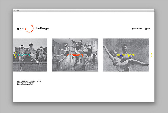 Your Challenge by Studio AH—HA #web design #website