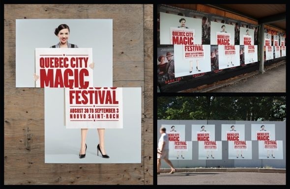 Quebec City Magic Festival: Sliced Girl #magic #poster