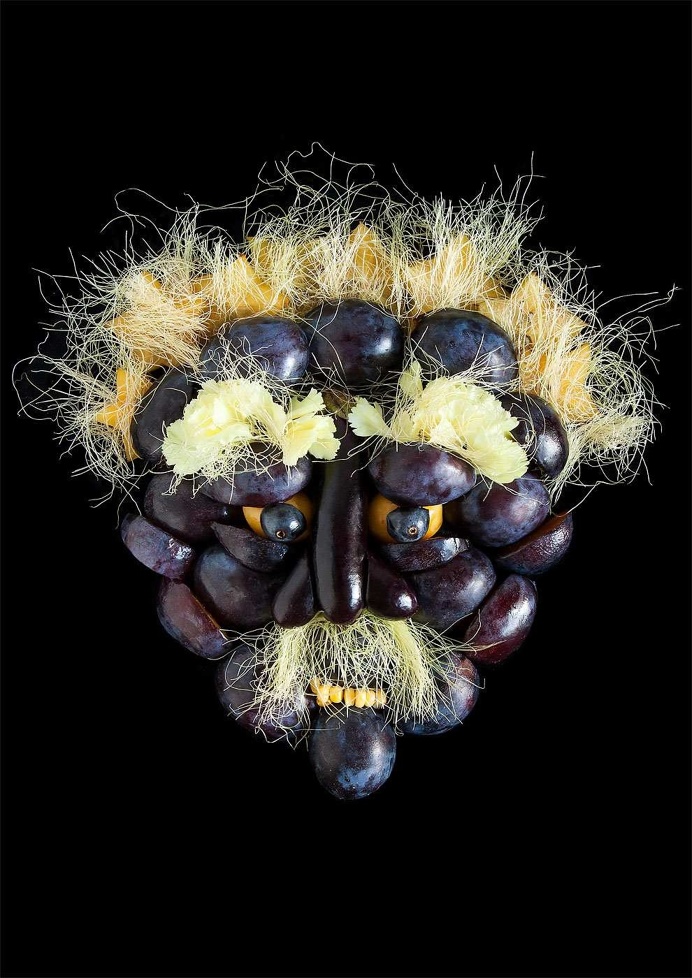 Fresh Faces Made From Organic Food by Emily Dryden & Zahydé Pietri
