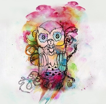 owl - Seventh Phase #tormenter #watercolor #owl #sketch