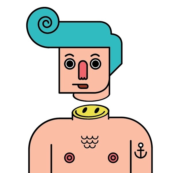 Sergi Delgado, illustration and graphic Design. Barcelona #happy #vector #delgado #design #graphic #geometric #illustration #poster #sergi
