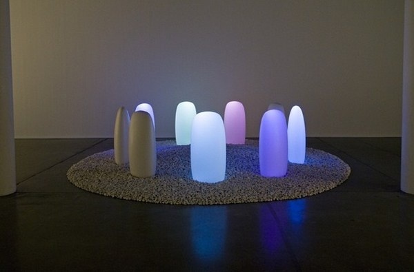 Art exhibition for End of the world with instalation ''Ttranscircle 1.1'' by Mariko Mori #21122012 #meditative #exhibition #sculptures #art #doomsday