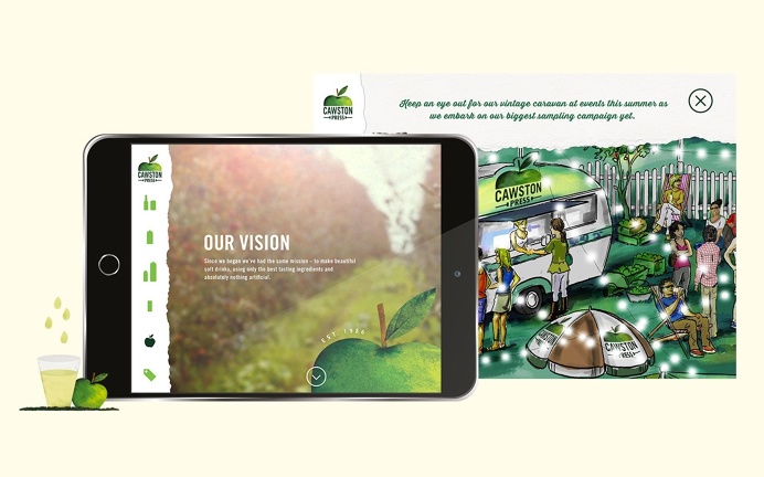 Cawston Press Sales #iPad #App #Design
