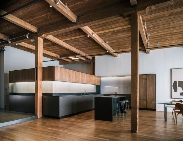 San Francisco Loft by LINEOFFICE Architecture #modern #design #minimalism #minimal #leibal #minimalist
